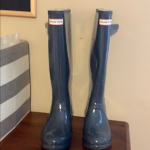 Hunter Rain boots. Two imperfections in pics